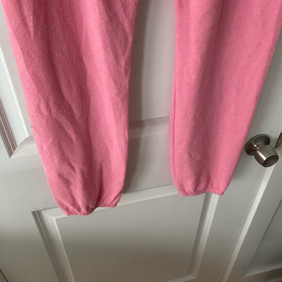 Jac Parker Women's Lazy Day Sweatpants Pink Size Small Casual Lounge - Picture 8 of 14